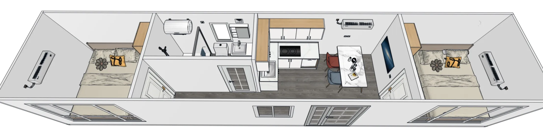 Maison Conteneur 40' Premium — vue 2