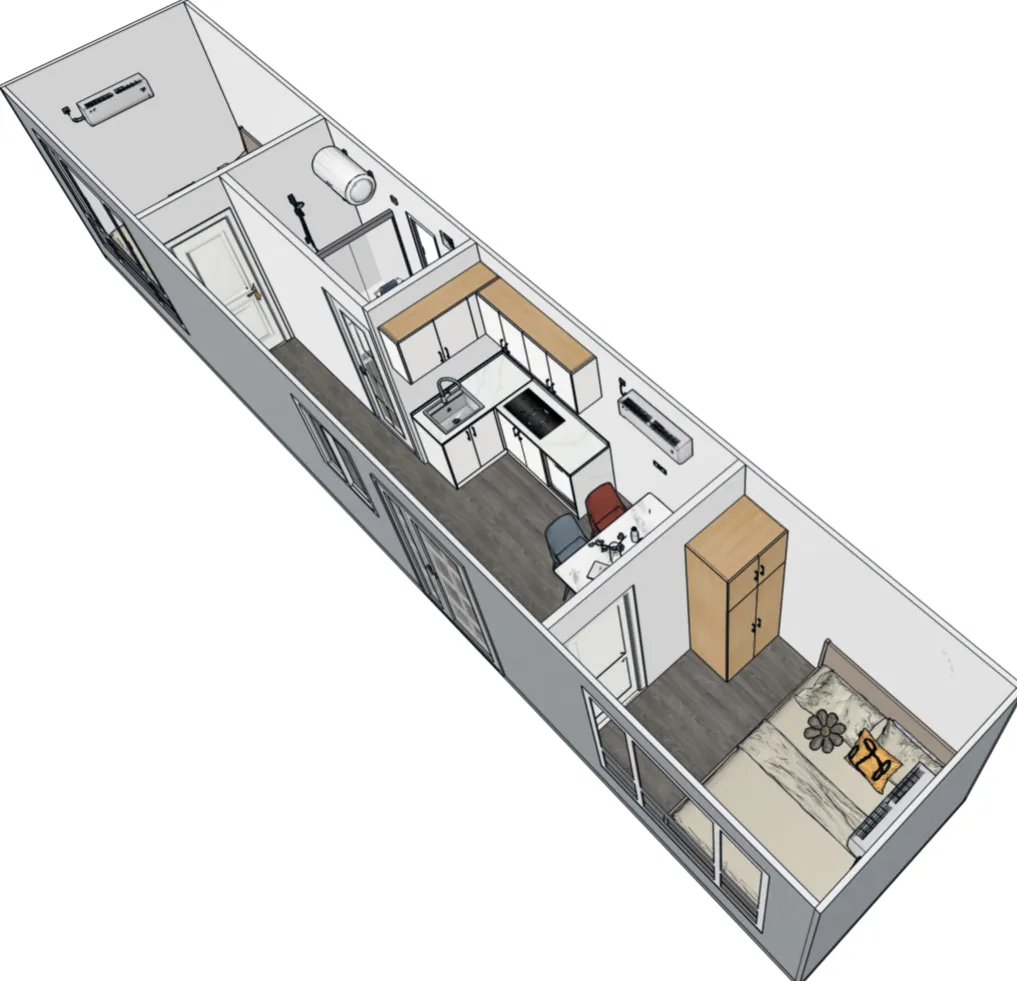 Maison Conteneur 40' Premium — vue 4